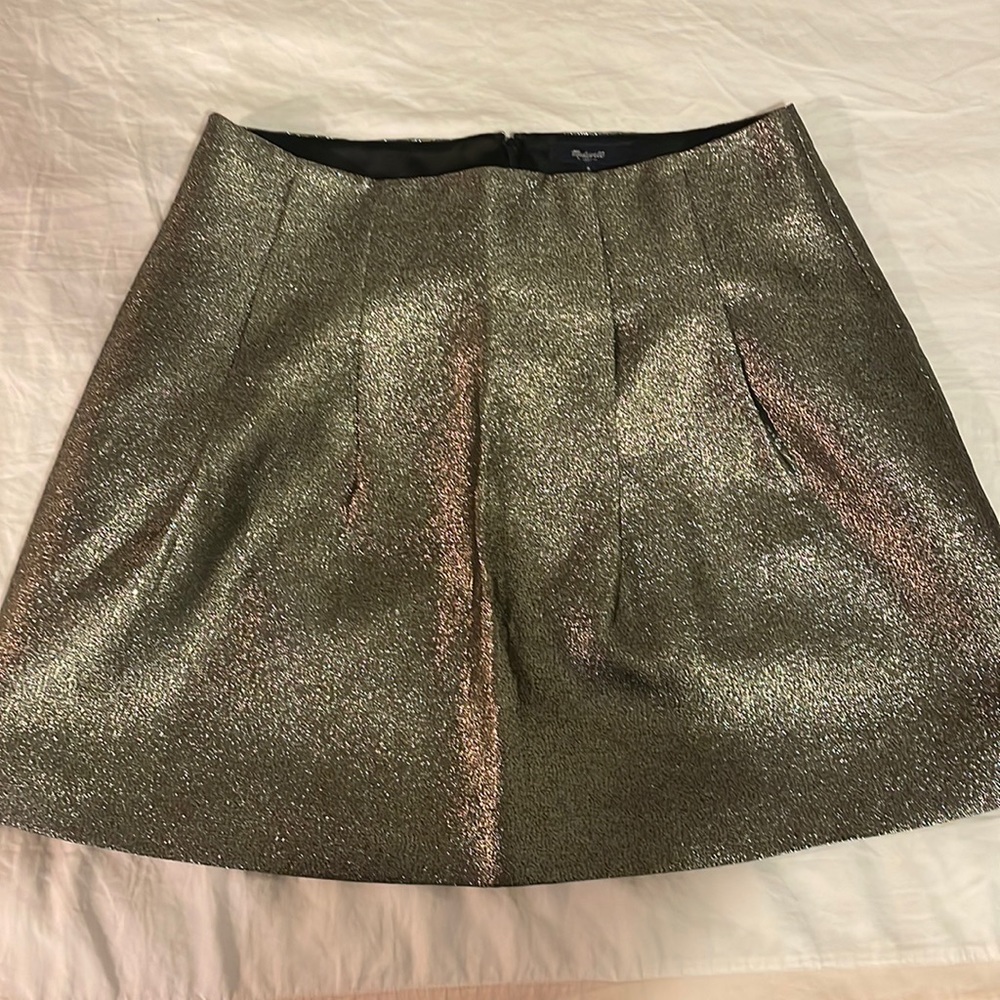 Madewell Gold Skirt ✨